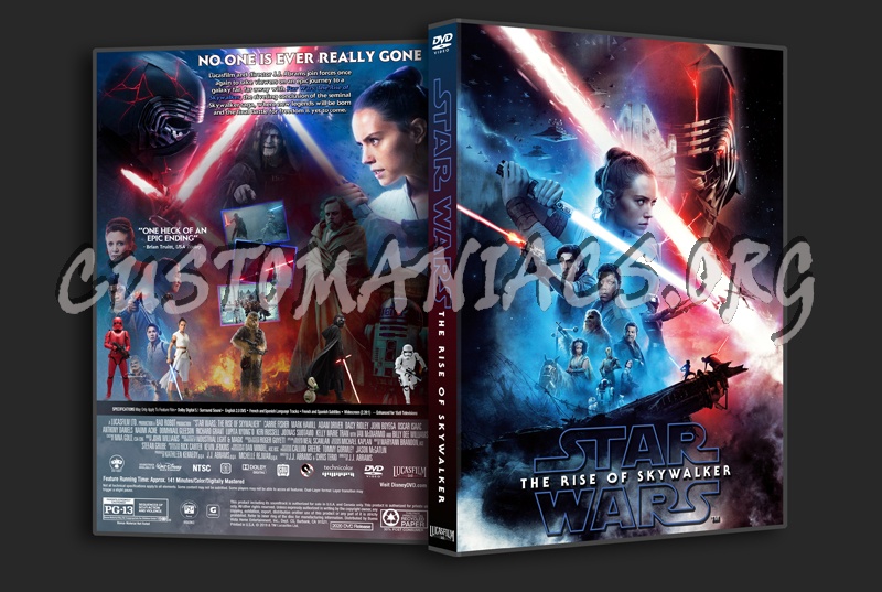 Star Wars: The Rise Of Skywalker dvd cover