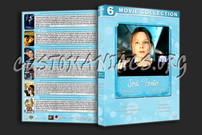 Jodie Foster Filmography - Collection 7 (2002-2008) dvd cover