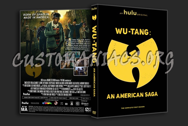 Wu-Tang:An American Saga Season 1 dvd cover