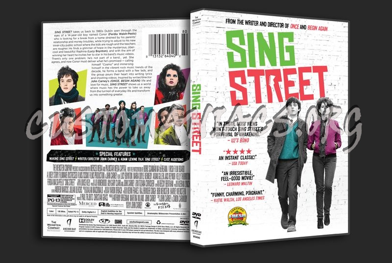 Sing Street dvd cover