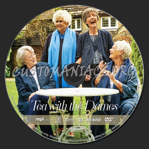 Tea with the Dames dvd label