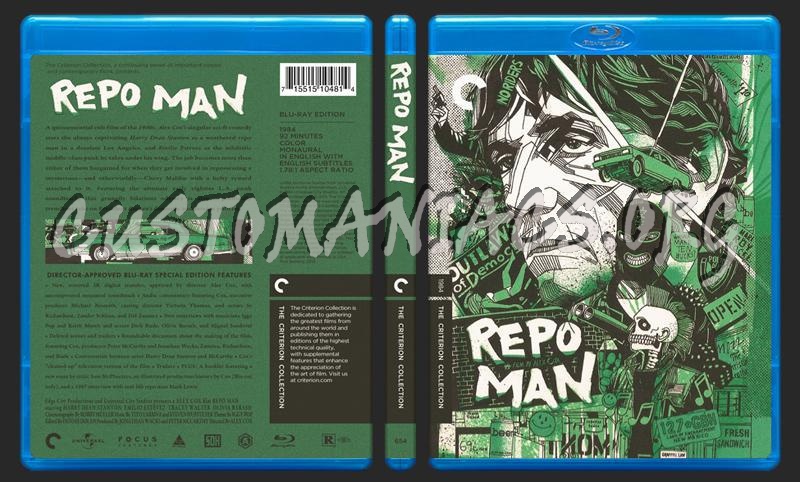 654 - Repo Man blu-ray cover