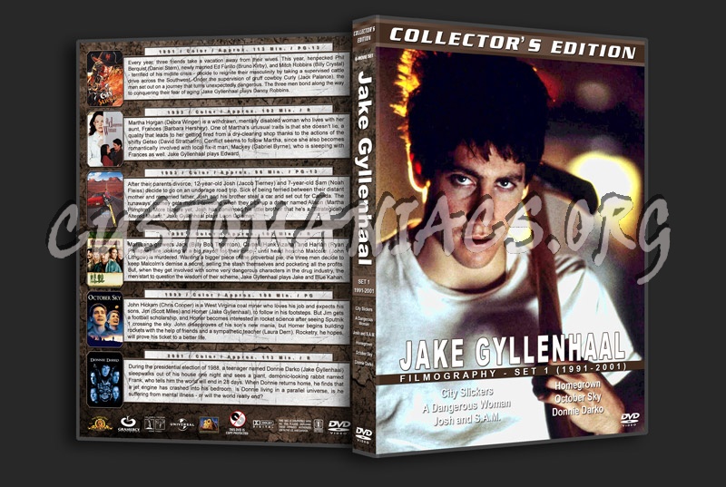 Jake Gyllenhaal Filmography - Set 1 (1991-2001) dvd cover