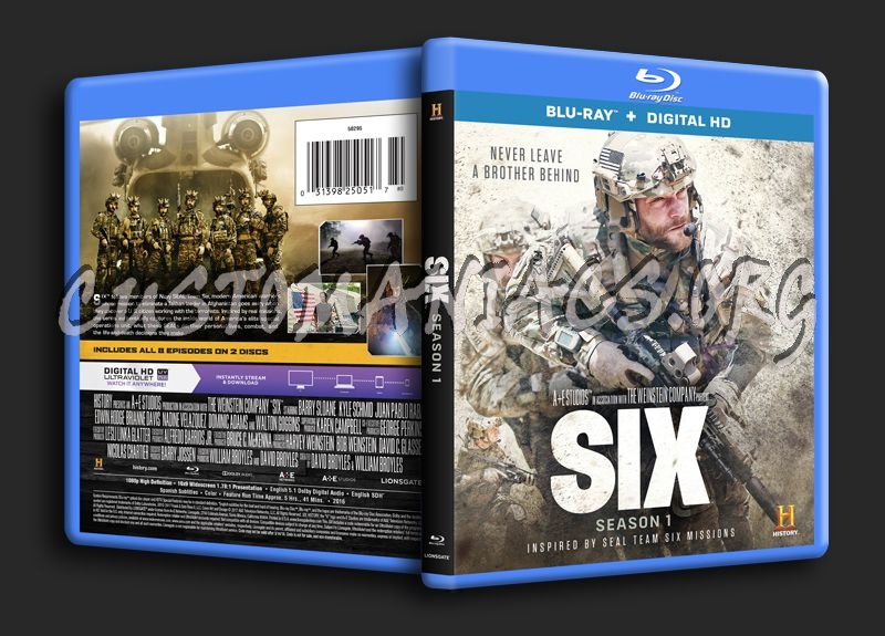 Six Season 1 blu-ray cover