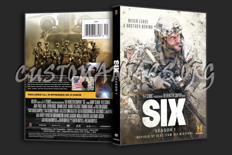 Six Season 1 dvd cover