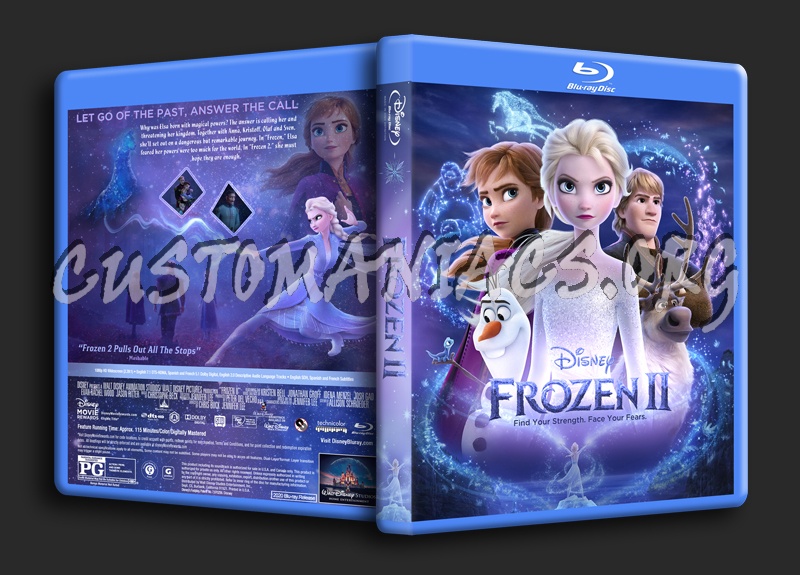 Frozen 2 dvd cover