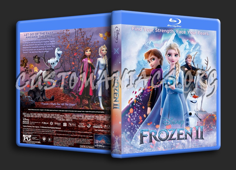 Frozen 2 dvd cover