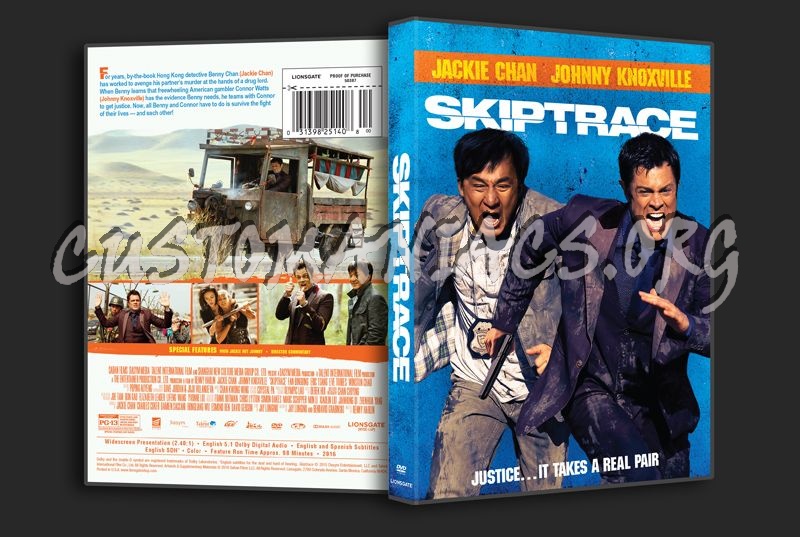 Skiptrace dvd cover