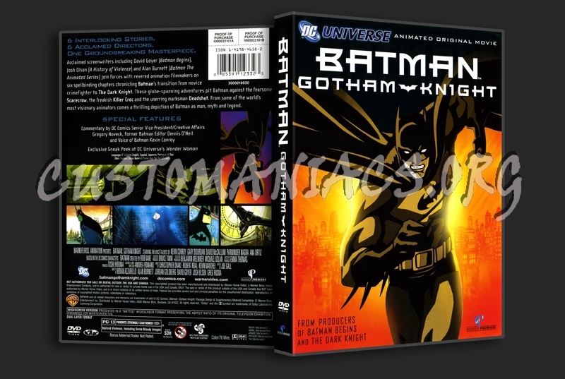 Batman: Gotham Knight dvd cover