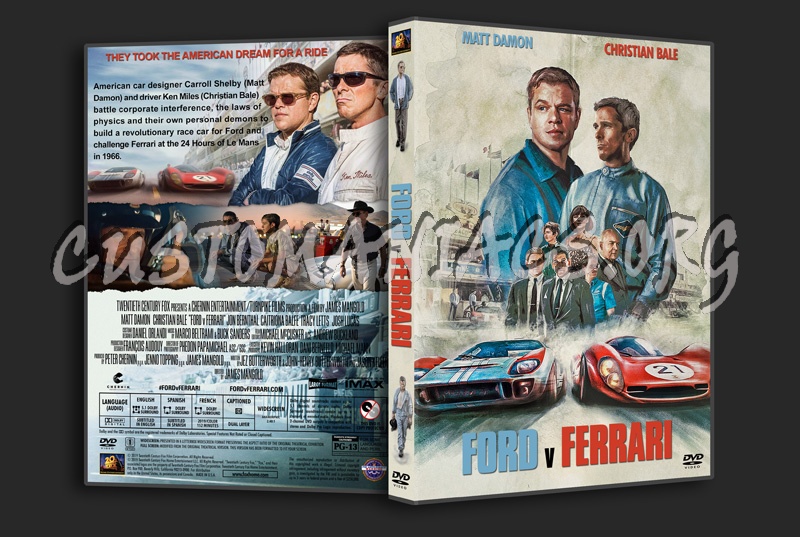 Ford v Ferrari dvd cover