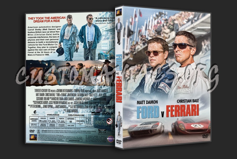 Ford v Ferrari dvd cover