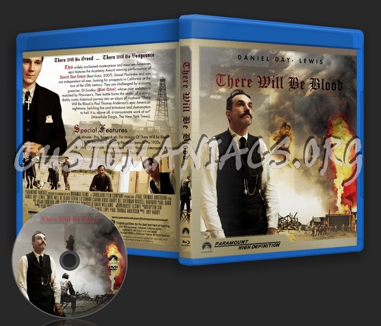 There Will Be Blood blu-ray cover