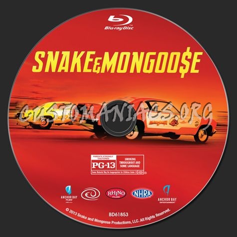 Snake & Mongoose blu-ray label