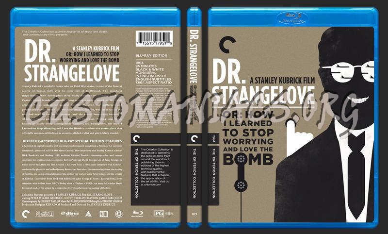 821 - Dr Strangelove blu-ray cover