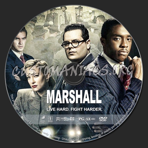 Marshall dvd label