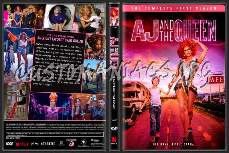 AJ and the Queen - Season 1 dvd cover