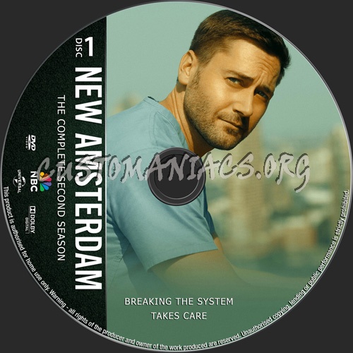 New Amsterdam Season 2 dvd label