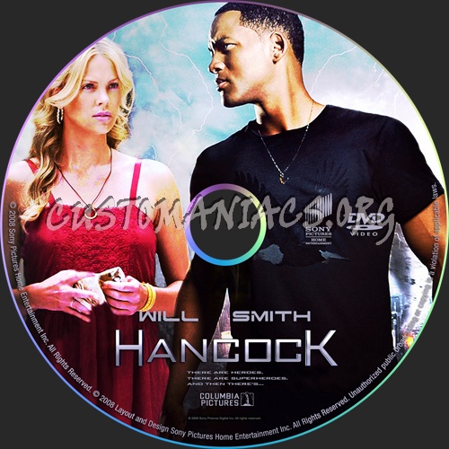 Hancock dvd label