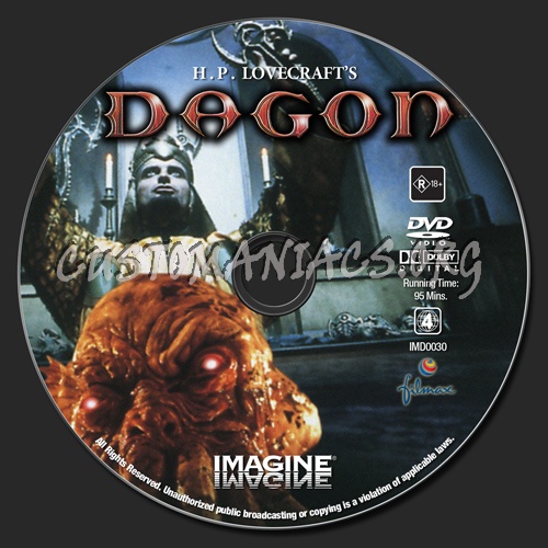 Dagon dvd label
