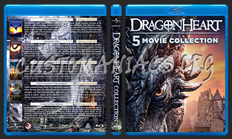 Dragonheart Collection blu-ray cover