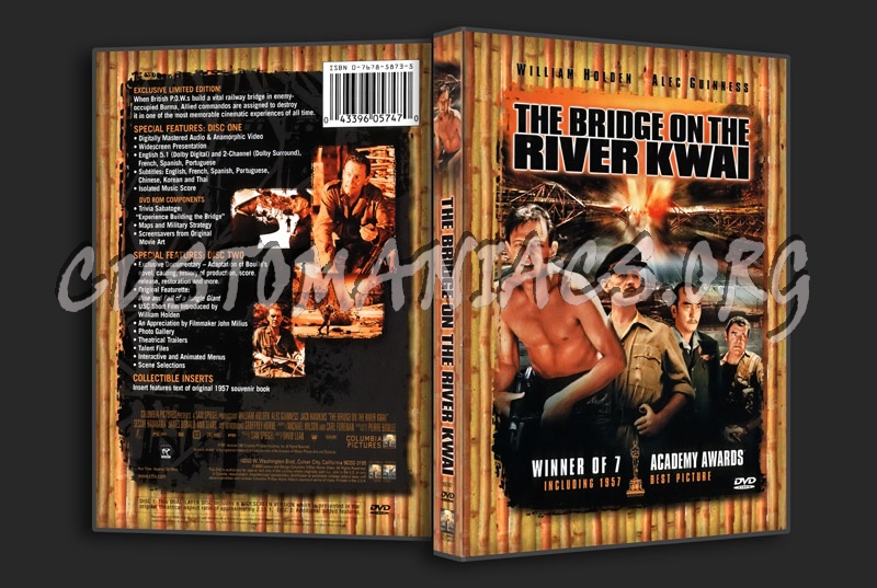 The Bridge On The River Kwai dvd cover