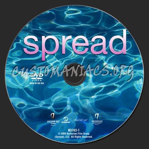 Spread dvd label