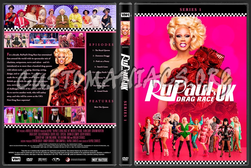 RuPaul's Drag Race UK - Series 1 dvd cover