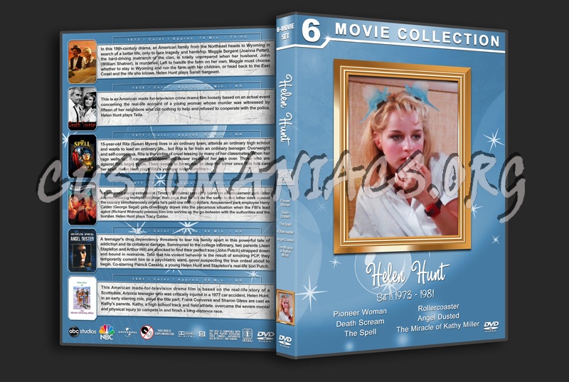 Helen Hunt Filmography - Set 1 (1975-1981) dvd cover
