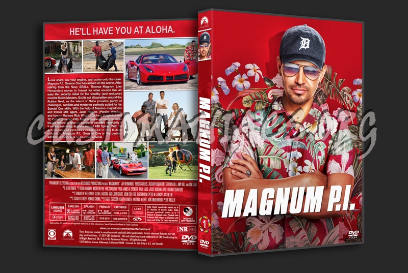 Magnum P.I. - Season 1 dvd cover