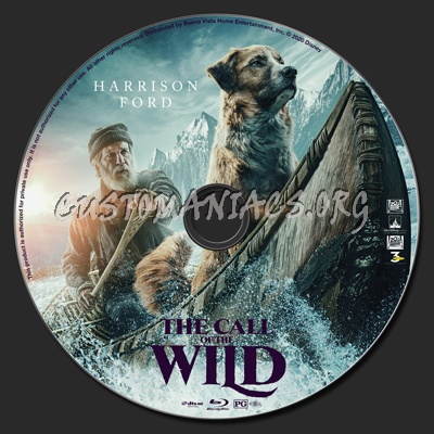The Call Of The Wild Blu Ray Label Dvd Covers Labels By Customaniacs Id Free Download Highres Blu Ray Label
