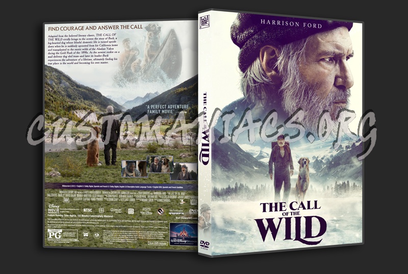 The Call Of The Wild (2020) dvd cover