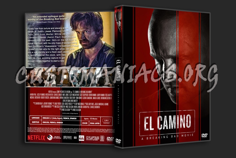 El Camino: A Breaking Bad Movie dvd cover
