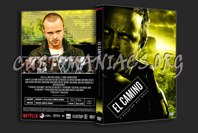 El Camino: A Breaking Bad Movie dvd cover