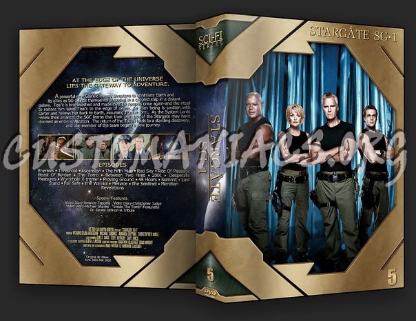 stargate season 5 dvd cover