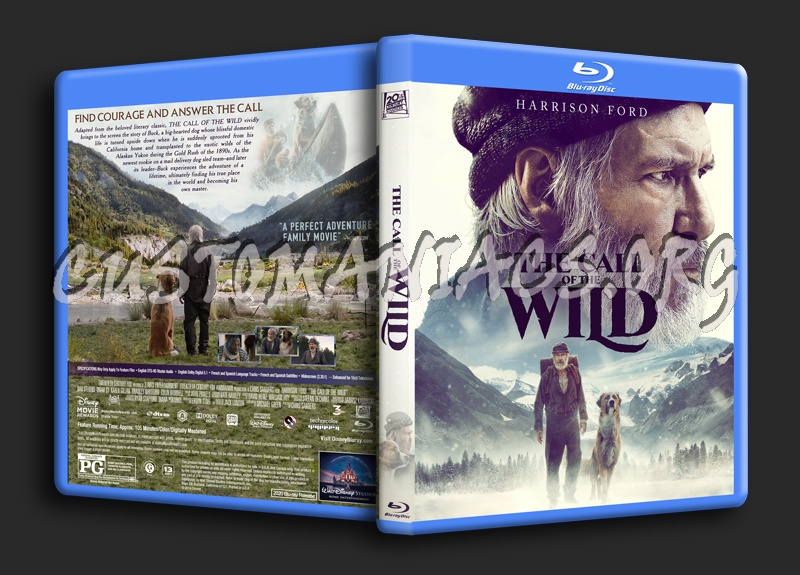 The Call Of The Wild (2020) dvd cover