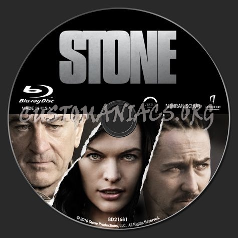 Stone blu-ray label