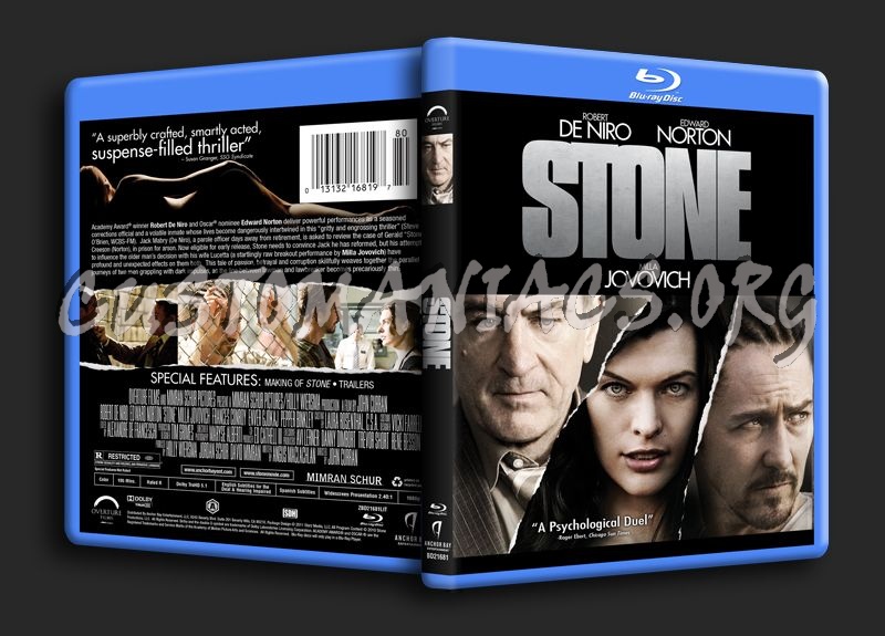 Stone blu-ray cover