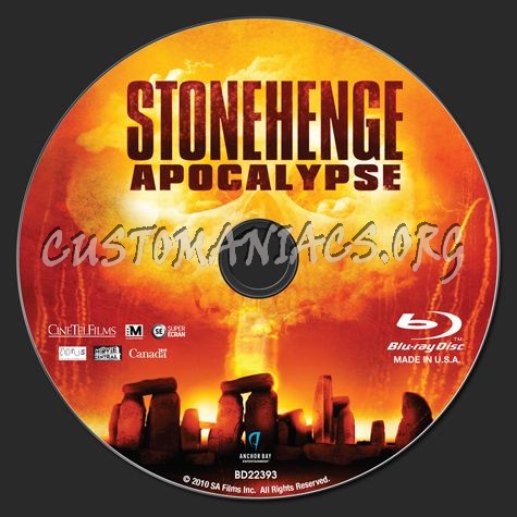 Stonehenge Apocalypse blu-ray label