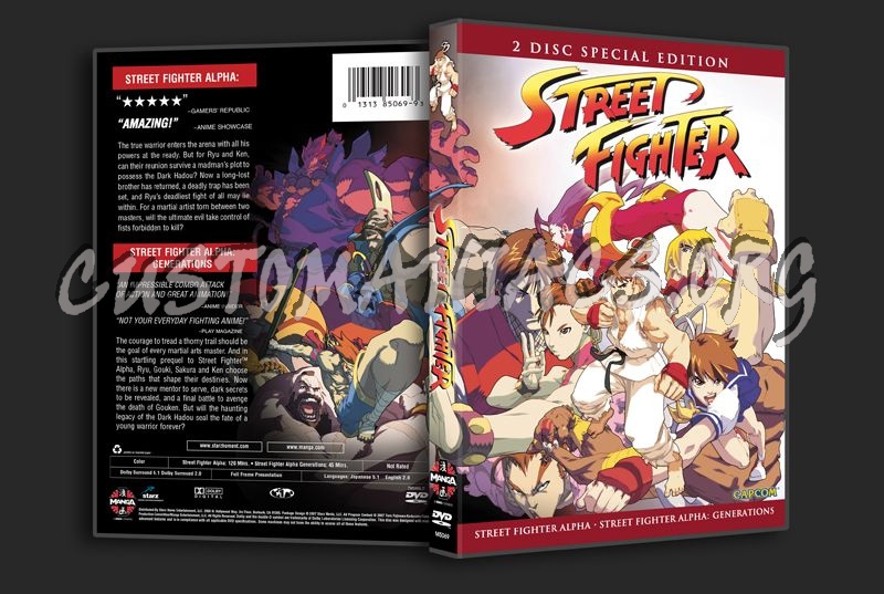 Street Fighter dvd cover