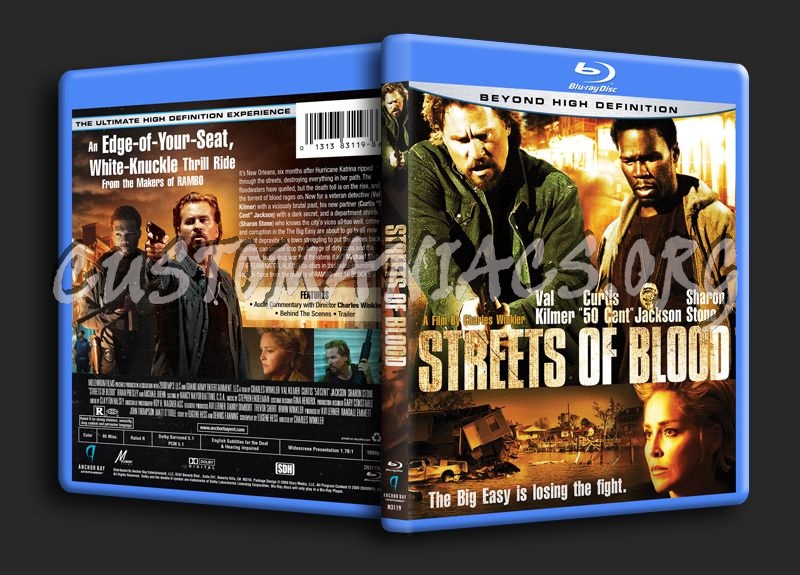 Streets of Blood blu-ray cover