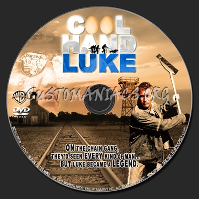 Cool Hand Luke dvd label