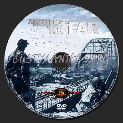 A Bridge Too Far dvd label