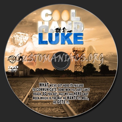 Cool Hand Luke dvd label