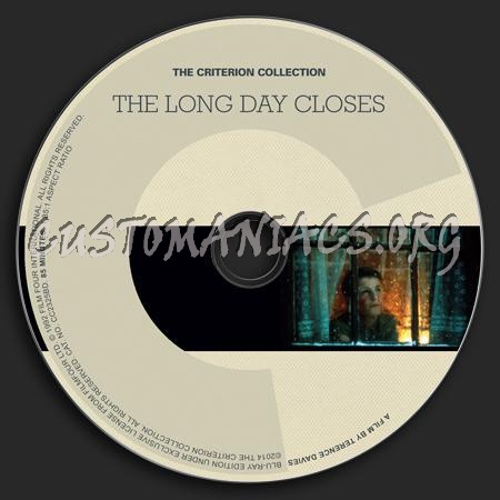 694 - The Long Day Closes dvd label