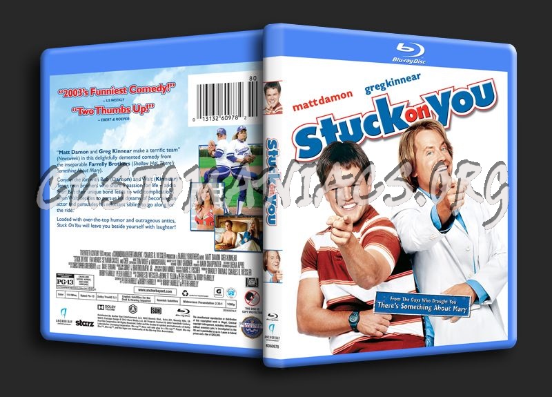 Stuck on You blu-ray cover