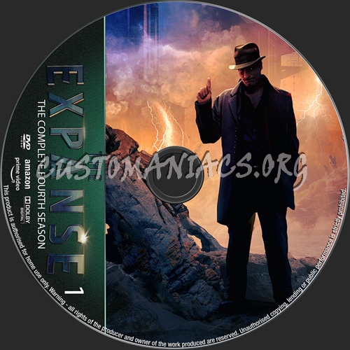 The Expanse Season 4 dvd label