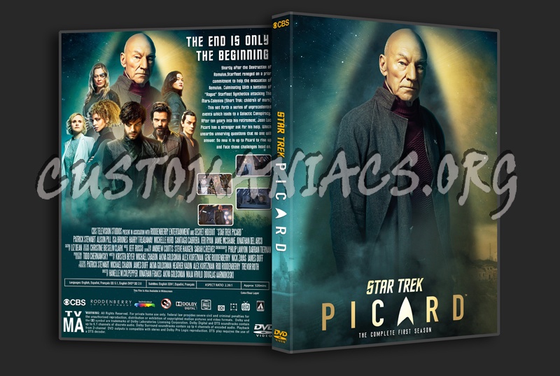 Star Trek Picard Season 1 dvd cover