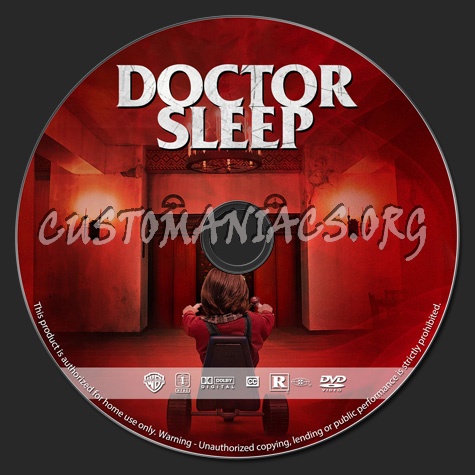 Doctor Sleep dvd label