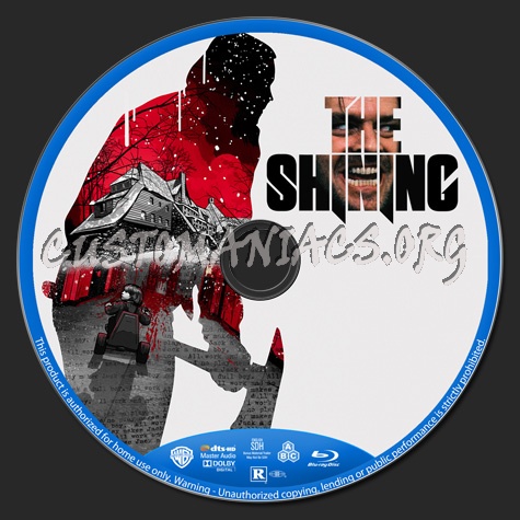 The Shining blu-ray label