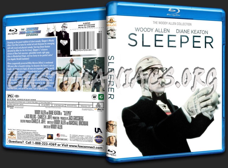 Sleeper (1973) blu-ray cover